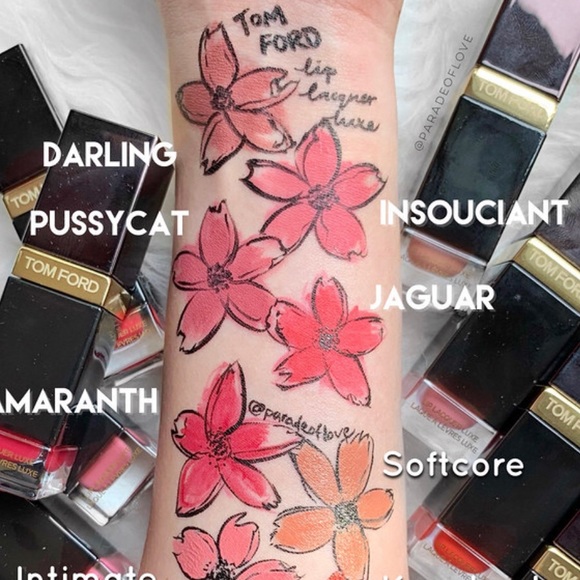 NWT Tom Ford Lip Lacquer Luxe Matte 04 Insouciant - Picture 5 of 6